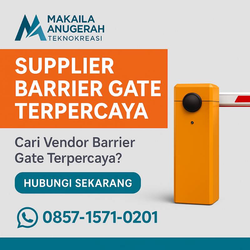 promo produk Makaila Anugerah Teknokreasi - supplier vendor jual barrier gate palang pintu palang parkir dan jasa pemasangan teknologi alat keamanan pintu masuk gedung